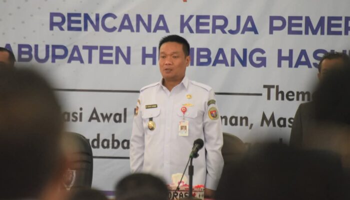 Bupati Humbahas Buka Musrenbang