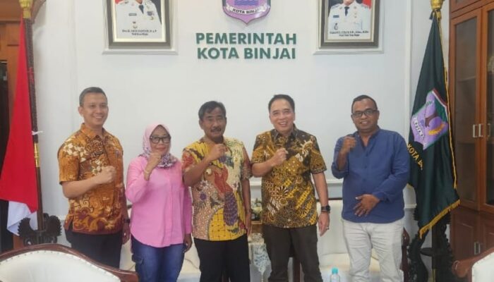 Amir Hamzah Sambut Hangat Pemred Waspada.id