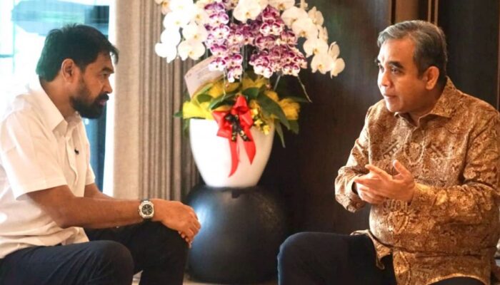 Gubernur Mualem Bertemu Ketua MPR RI Bahas Pembangunan Aceh