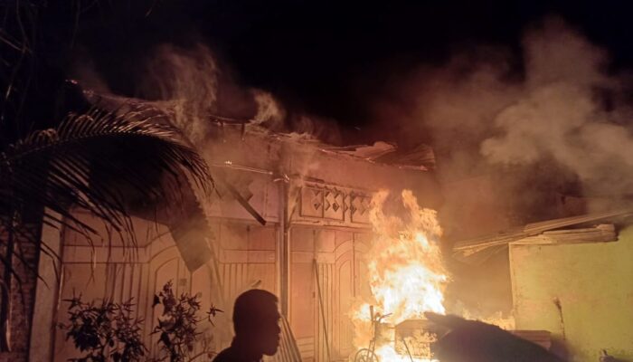 Kebakaran Dua Ruko Dan Satu Kios Di Binjai Makan Korban