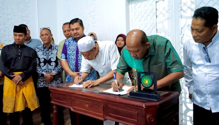 Bupati Teken MoU-UNIPAL, Perkuat Sinergi Pemkab Langkat Dan Dunia Pendidikan