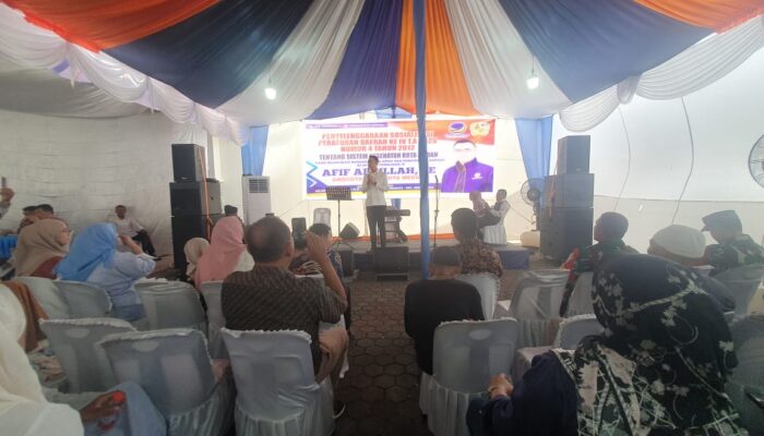 Afif Abdillah Ingatkan Warga Tertib Adminduk Untuk Dapat Layanan UHC