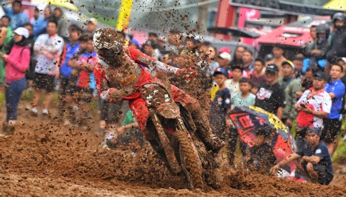Honda CRF250R Tetap Melesat Raih Podium
