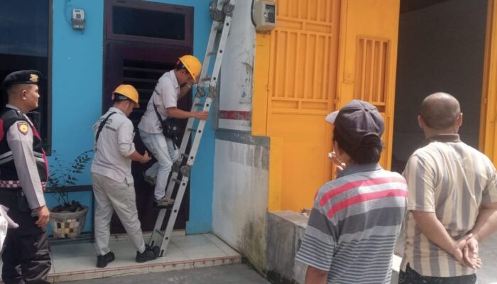 Polres P.Siantar Dampingi Petugas PLN Lakukan P2TL