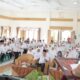 Bupati Simalungun Anton Saragih saat menghadiri manasik haji tingkat Kab. Simalungun yang digelar di hedunf MUI Simalungun, Selasa (15/4).(Waspada/ist).
