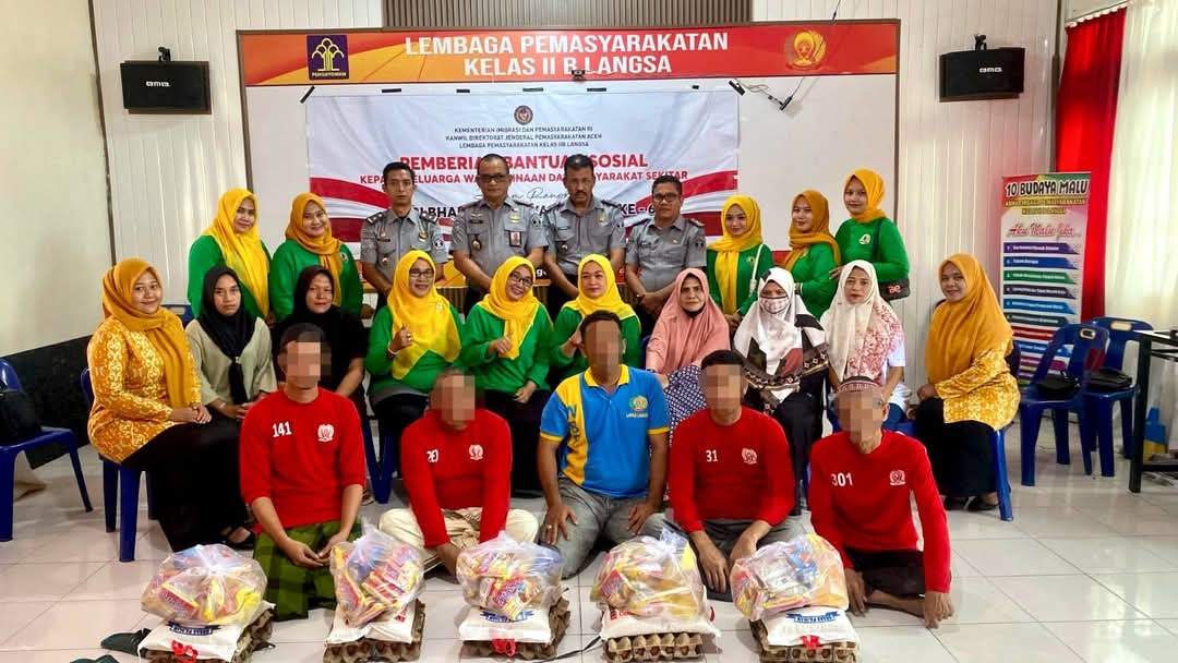 Lapas Kelas IIB Langsa Bagi Sembako Dan Donor Darah Lapas Kelas IIB Langsa Bagi Sembako Dan Donor Darah