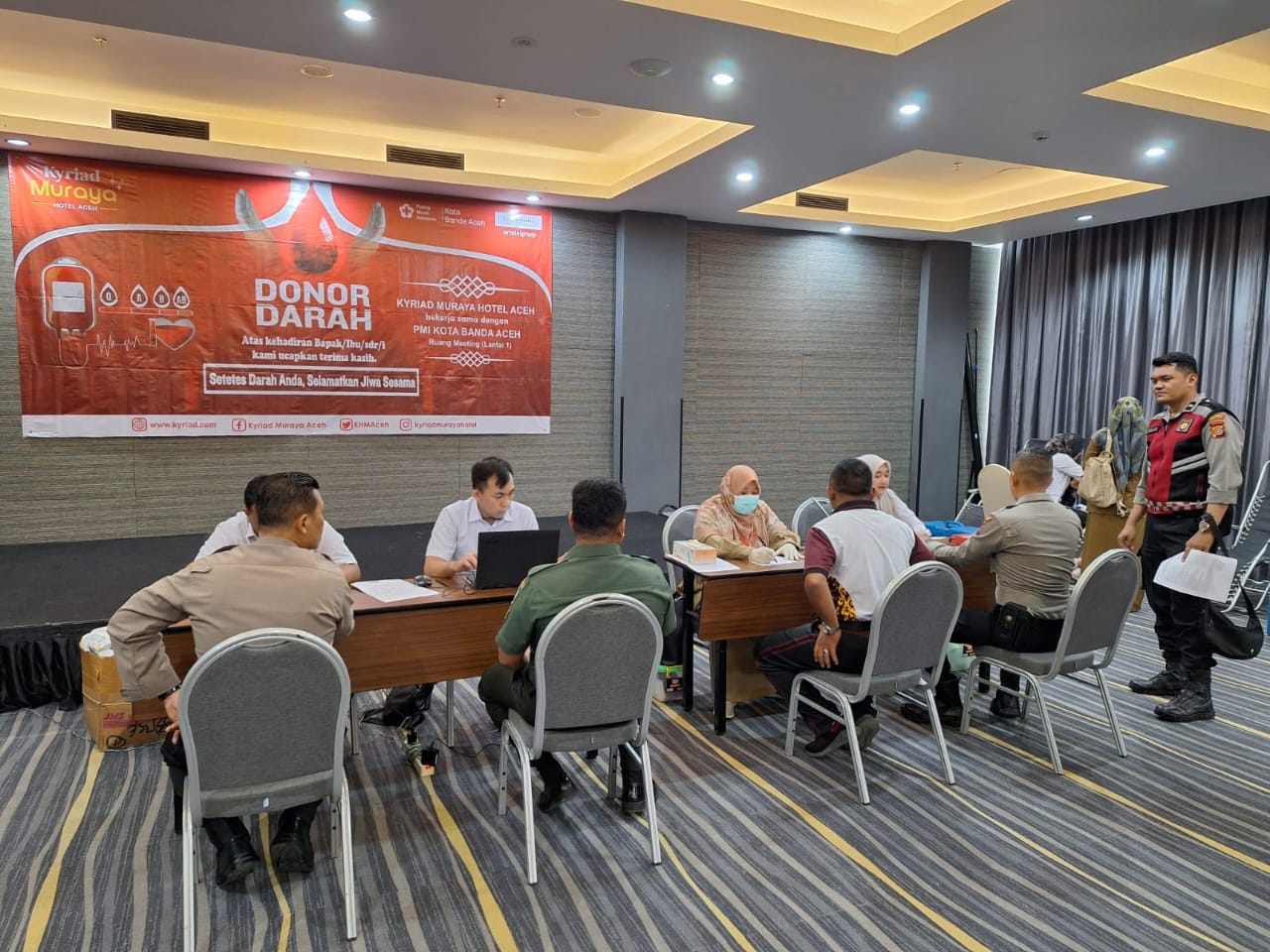Gelar Donor Darah, Kyriad Muraya Hotel Aceh Kumpulkan 105 Kantung