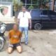 Pelaku pencurian sepeda motor (curanmor) berinisial MA saat diamankan di Mapolres Langsa, Selasa (15/4). Waspada/dede