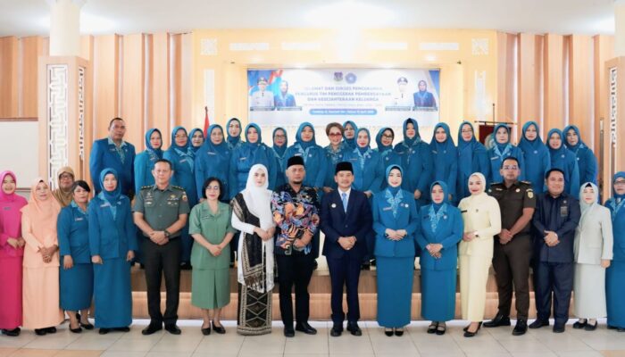 Wali Kota Tebingtinggi Kukuhkan Pengurus TP PKK Masa Bakti 2025-2030