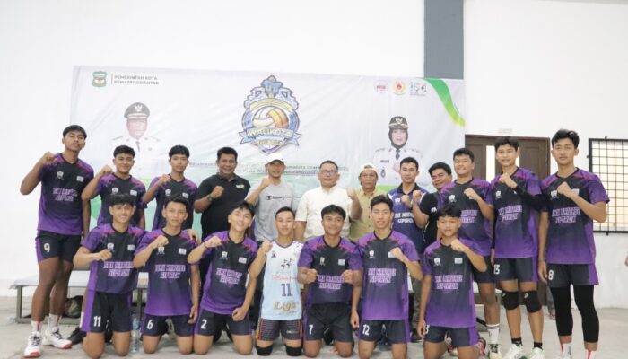 Tim Bola Voli SMKS Martabe Sipirok Kembali Ukir Prestasi