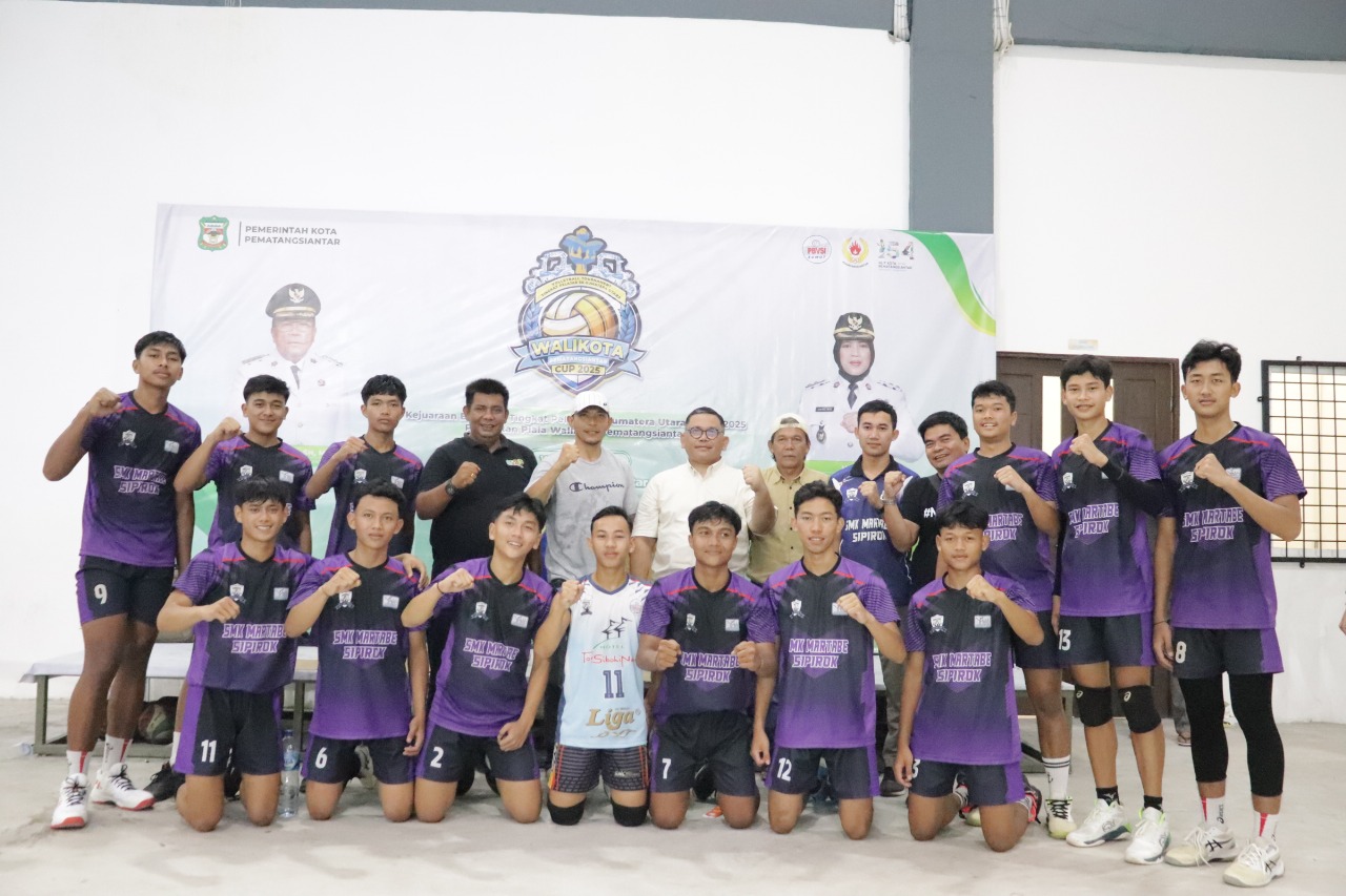 Tim Bola Voli SMKS Martabe Sipirok Kembali Ukir Prestasi