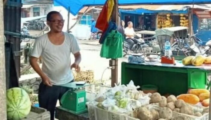 Pedagang Pasar Inpres Kotapinang Mengeluh, Retribusi Naik Drastis