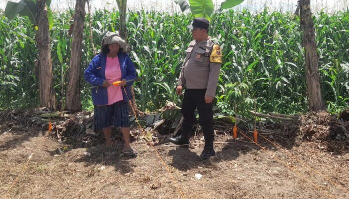 Polres P. Siantar Dorong Masyarakat Manfaatkan Lahan Kosong