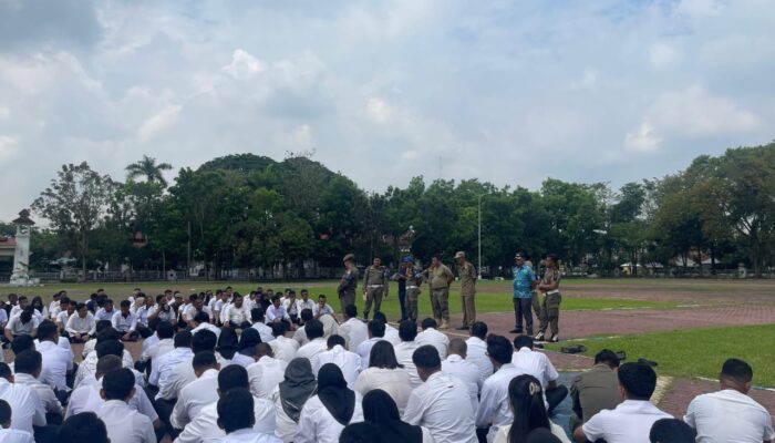 Satpol PP Deliserdang Kirim 265 Personel Ikuti Diklat Di Makodim 0204/DS