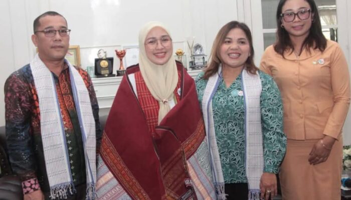 Pemkab Humbahas Bersama TP. PKK Studi Tiru Tranformasi Posyandu