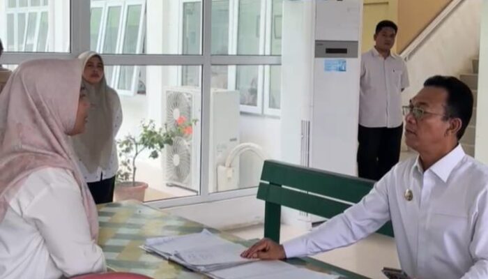 Bupati Tapsel Marah, Saat Sidak Puskesmas Batang Angkola