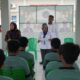 Proses belajar mengajar pendidikan kesetaraan di Lapas Lubukpakam. (Waspada/ist).
