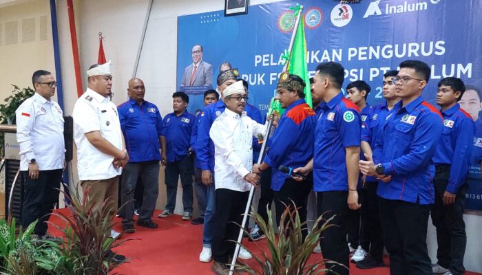Pengurus PUK FSP KEP SPSI PT Inalum Dilantik