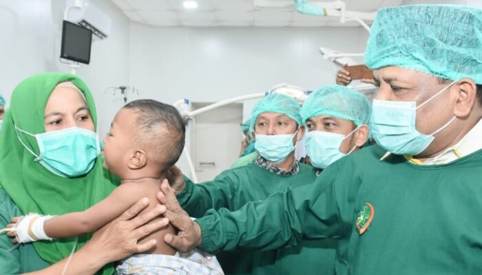 Anak Bibir Sumbing Di Bireuen Dapat Operasi Gratis