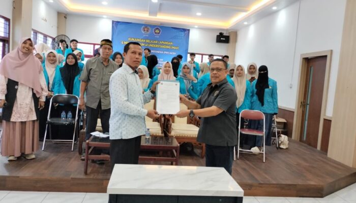 PWI Dan Prodi KPI USM Teken MoU Bidang Pendidikan Dan Pengabdian Masyarakat