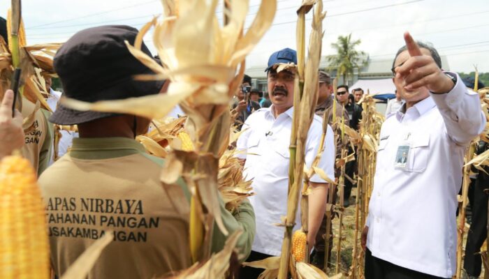 Kalapas Tebingtinggi Apresiasi Kegiatan Panen Perdana Menteri Imigrasi Dan Pemasyarakatan Di Lapas Nusakambangan