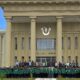 350 mahasiswa Fakultas Hukum Universitas Malikussaleh (Unimal) resmi dilantik sebagai pengurus delapan organisasi mahasiswa (Ormawa), Sabtu (19/4). Waspada/Ist