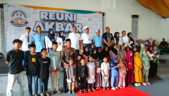Meriah, Reuni Akbar Lintas Angkatan SMPN 1 Tembung