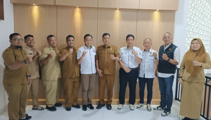 KONI Medan Audiensi Dispora