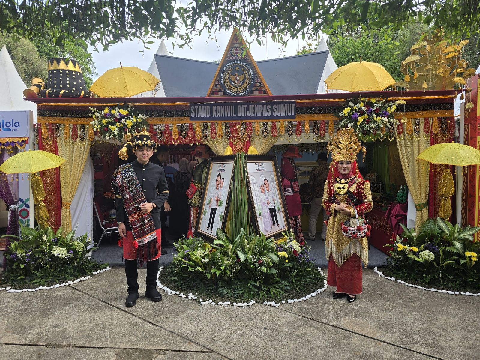 Stan Kanwil Ditjenpas Sumut Pukau Pengunjung IPPA Fest 2025