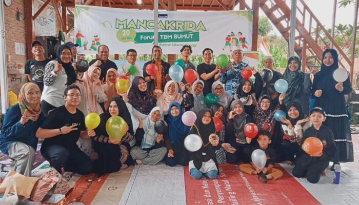 Forum Taman Bacaan Masyarakat Sumut Gelar Kegiatan MANCAKRIDA