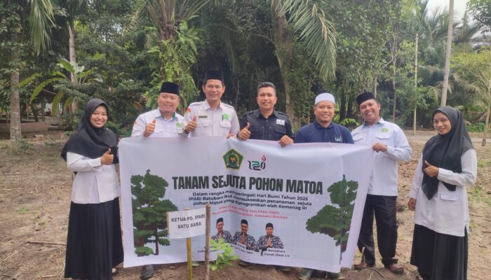 IPARI Batubara Sukseskan Tanam Sejuta Pohon Matoa