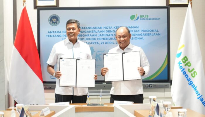 BPJS Ketenagakerjaan Dan BGN Sepakat Lindungi Pekerja Di Ekosistem MBG