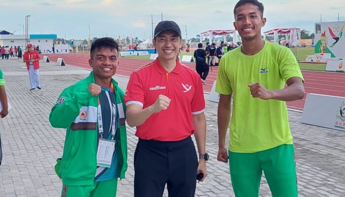 Dua Atlet Atletik Sumut Bela Indonesia Di 85 Th Singapore Open Track & Field Championships