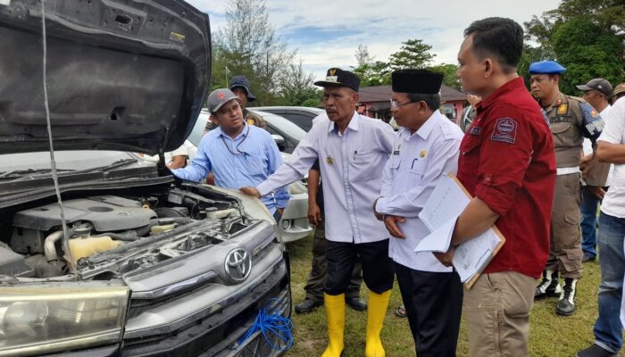 Sejumlah Kendaraan Dinas Pemkab Singkil Rusak Dan Tunggak Pajak