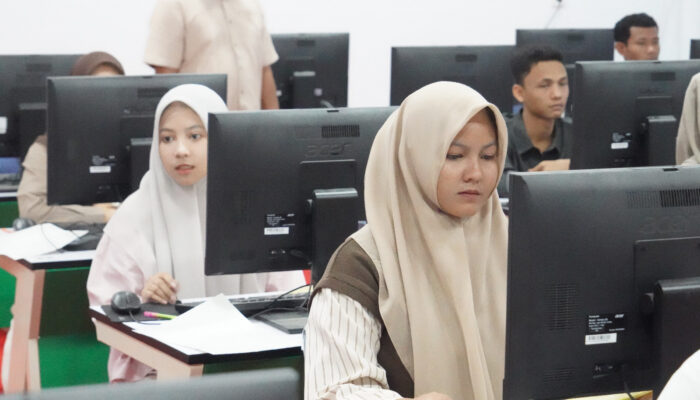 Ribuan Peserta Ikuti Tes UTBK-SNBT Di Universitas Malikussaleh