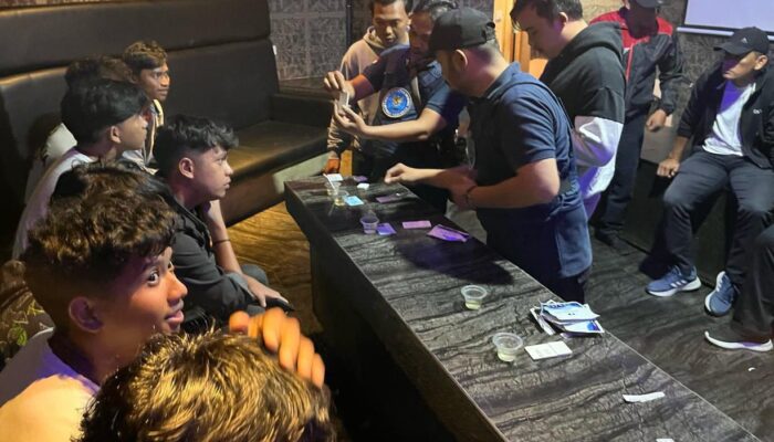 Polres Pematangsiantar Razia Tempat Hiburan Studio 21