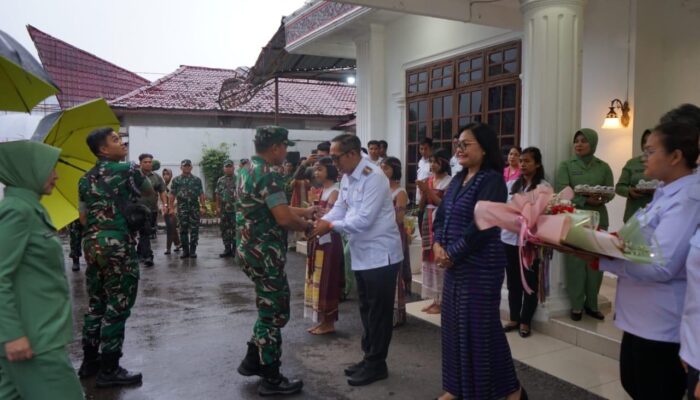 Bupati Taput Sambut Kunjungan Pangdam I/BB