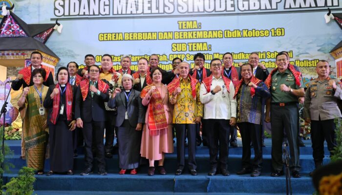 135 Tahun Injil Di Tanah Karo, Gubsu Ajak GBKP Terus Jadi Mitra Pemerintah Bangun Sumut