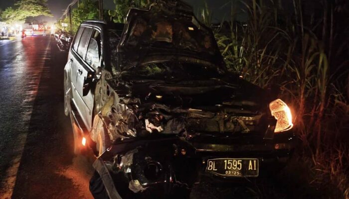 Honda Vario Vs Mobil X-Trail, Istri Meninggal, Suami Dan Dua Anak Kritis