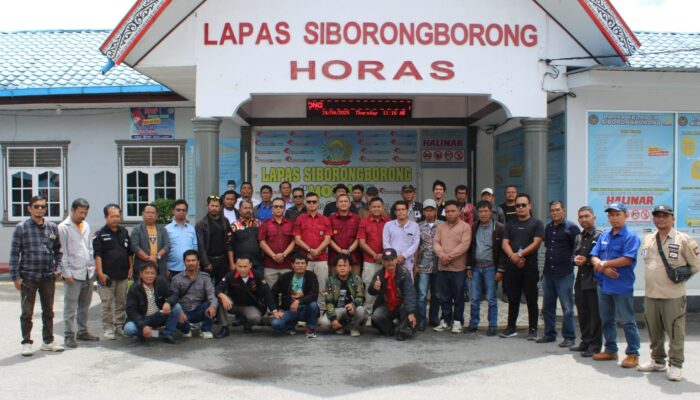 Kalapas Siborongborong Silaturahmi Dengan Wartawan