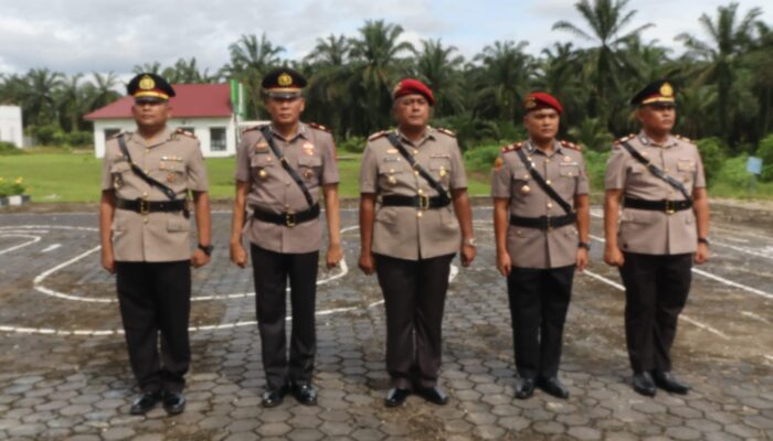 Kapolres Palas Pimpin Sertijab Kasat Dan Kapolsek