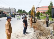 Atasi Genangan Air Di Badan Jalan, Saluran Drainase Dibangun
