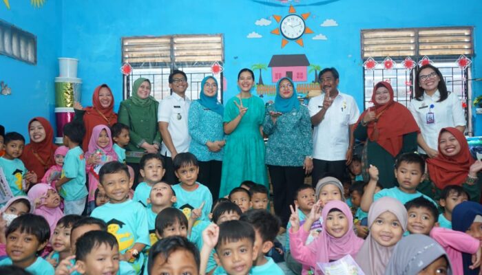 Kahiyang Kunjungi Posyandu Di Binjai