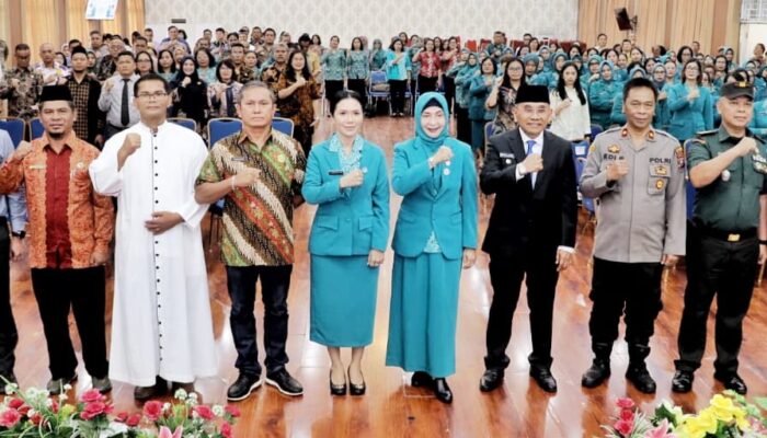 Lantik Pengurus TP PKK Periode 2025-2030, Ini Harapan Bupati Simalungun Pada Dinas Terkait