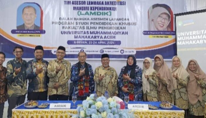 Asesor LAM-Dik Lakukan Asesmen Lapangan Prodi Pendidikan UMMAH