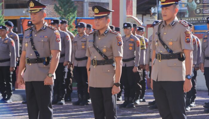 Polres Samosir Sertijab Wakapolres Dan Kasat Intelkam