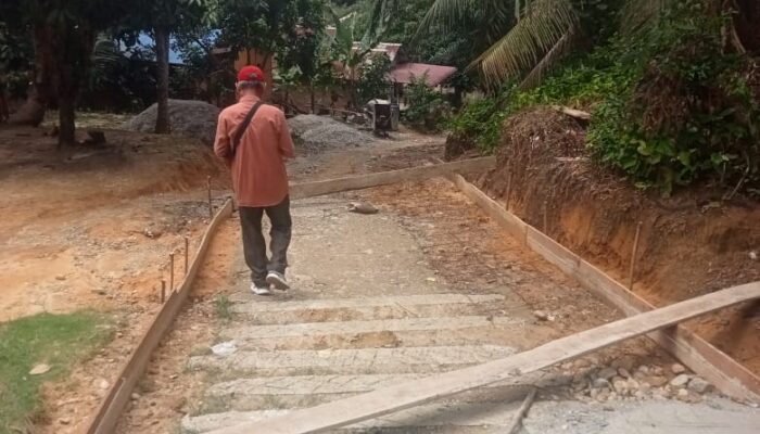 Anggaran Belanja Material Ditarik, Proyek Jalan Rabat Beton Di Bukit Selamat Terhenti