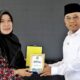 Bupati Simalungun Anton Saragih menerima Kepala Perwakilan Kemendukbangga/BKKBN) Provinsi Sumatera Utara, Dr. Fatmawati, di Pendopo Rumah Dinas Bupati di Pematangraya, Kamis, (24/04). Waspada/ist