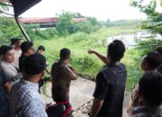 Sudah Berlangsung 2 Tahun, Rico Waas Tinjau Tanah Amblas Di Pasar Induk Lau Cih