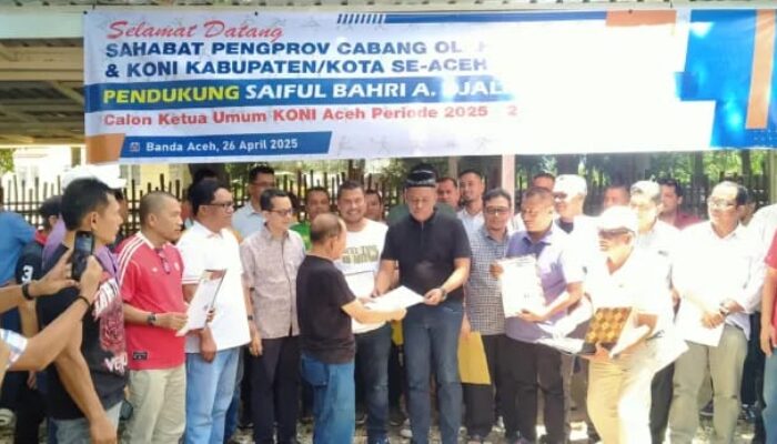 Dukungan Untuk Pon Yahya Jadi Ketum KONI Aceh Terus Mengalir